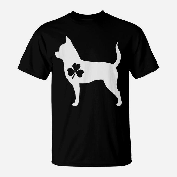 Chihuahua Leprechaun T Shirt St Patricks Day Dog Gifts T-Shirt