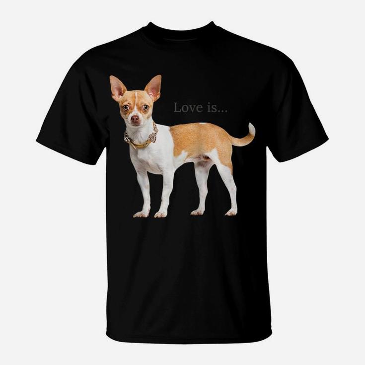 Chihuahua Shirt Dog Mom Dad Tee Love Pet Puppy Chiuauaha T Raglan Baseball Tee T-Shirt