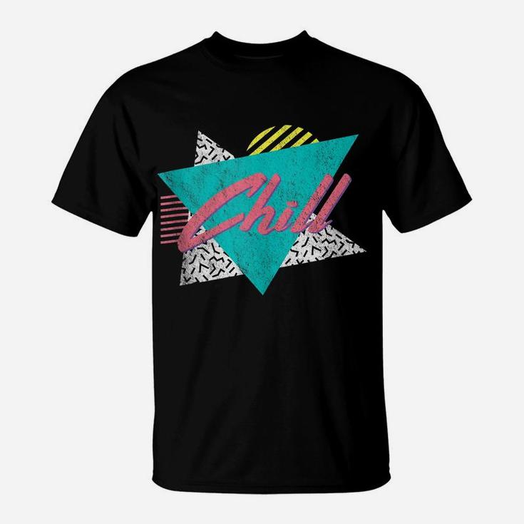 Chill Retro Vintage 80'S 90'S Gift Party Costume T-Shirt