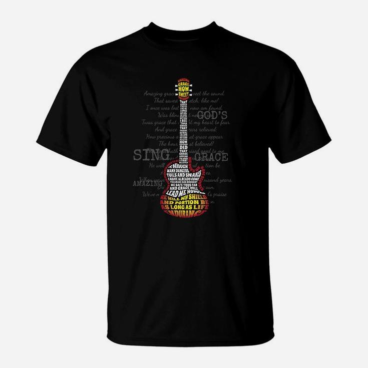 Christian Band Amazing Guitar Grace T-Shirt