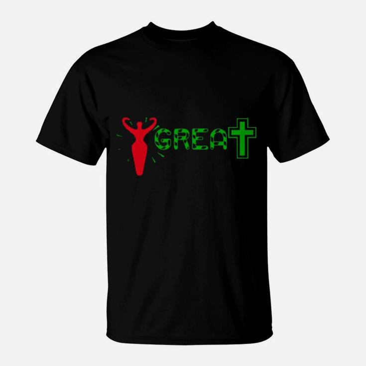 Christian Designs Print T-Shirt