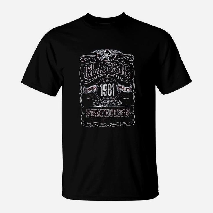 Classic 1981 Aged To Perfection T-Shirt