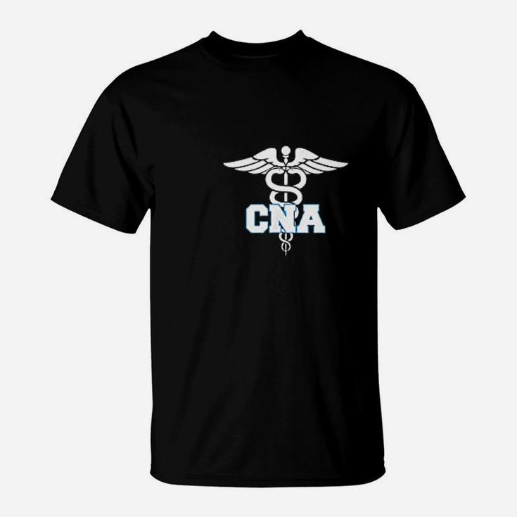 Cna Caduceus Medical Symbol Nurse T-Shirt