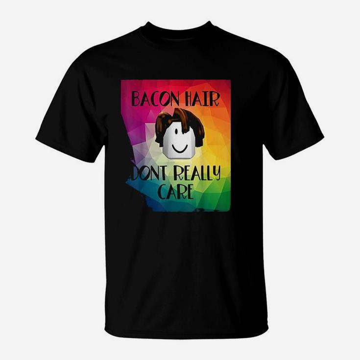 Colorful Bacon Hair Head T-Shirt