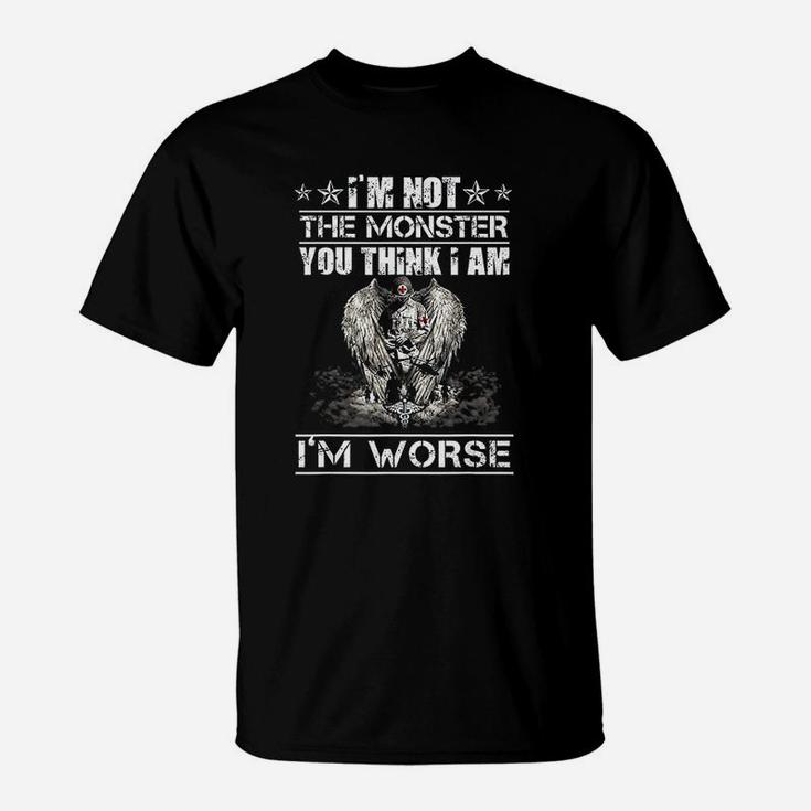 Combat Medic I Am Not The Monster You Think I Am T-Shirt