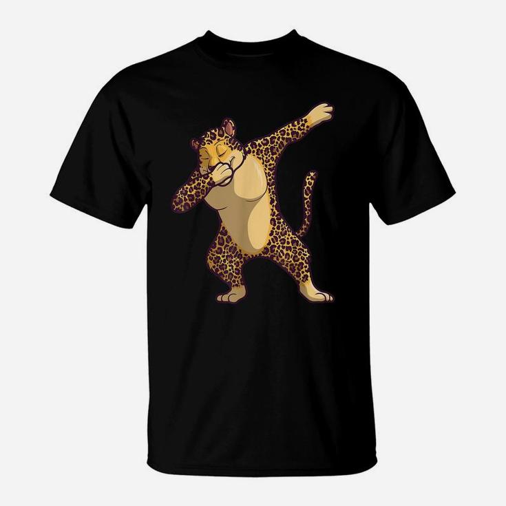 Cool Cheetah Design For Men Women Boys Cat Cheetah Lovers T-Shirt
