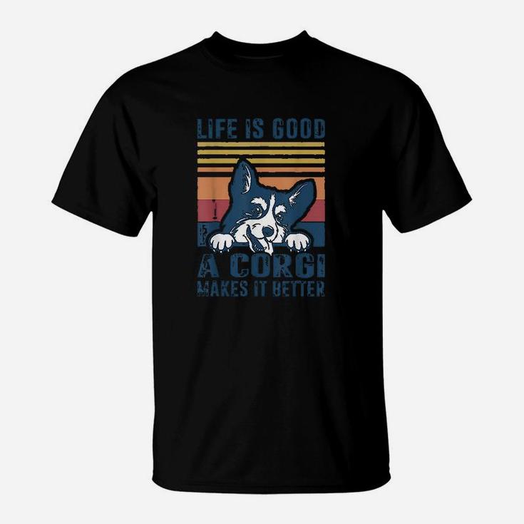 Corgi Dog Gifts For Corgi Lovers Men Women Corgi T-Shirt