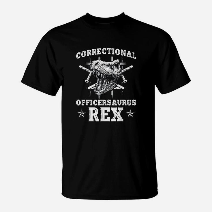 Correctional Officer Saurusrex Corrections Co T-Shirt