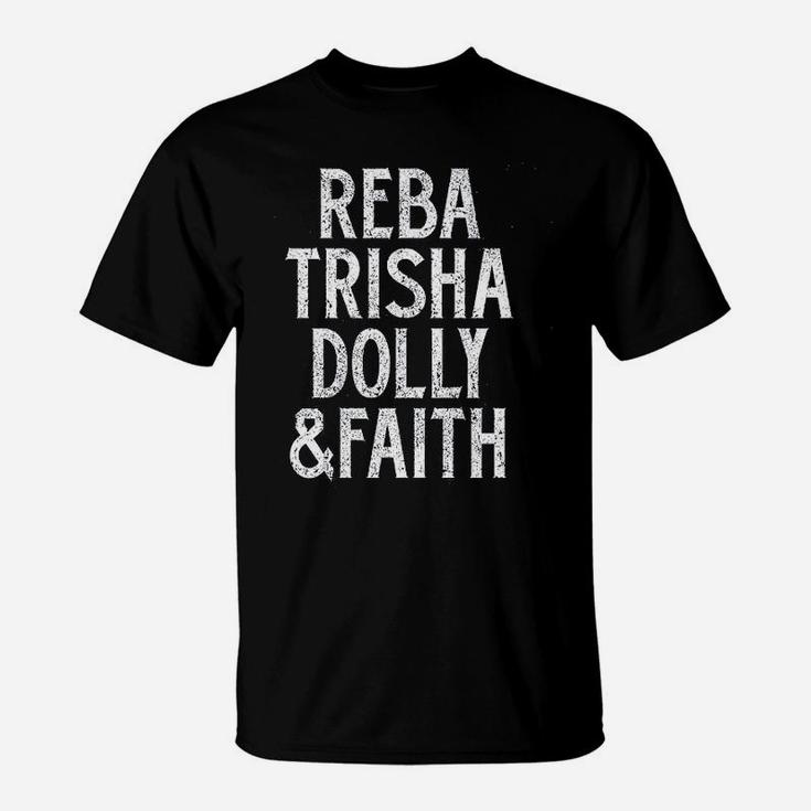Country Casuals Reba Trisha Dolly Faith T-Shirt