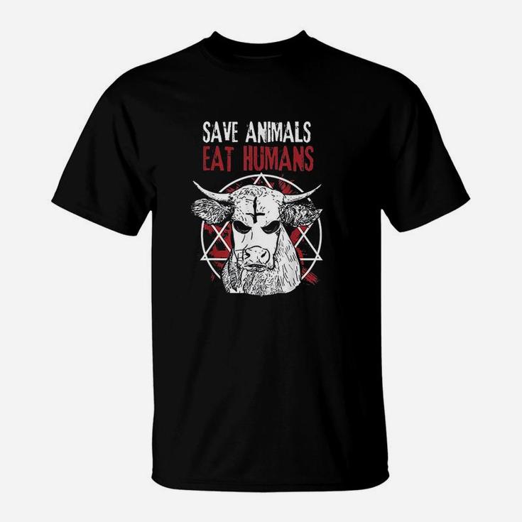 Cow Vegan Animal Lover Gift T-Shirt
