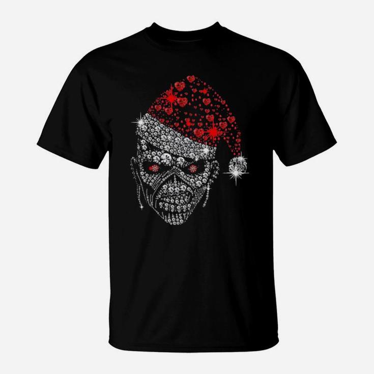 Creepy Santa Skull T-Shirt