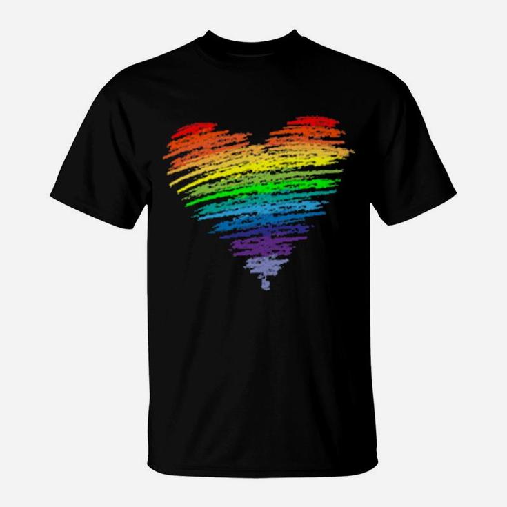 Csd Gay Pride Love Wins Herz Lgbt T-Shirt