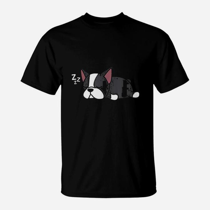 Cute Boston Terrier Gift Funny Bostie Puppy Dog T-Shirt
