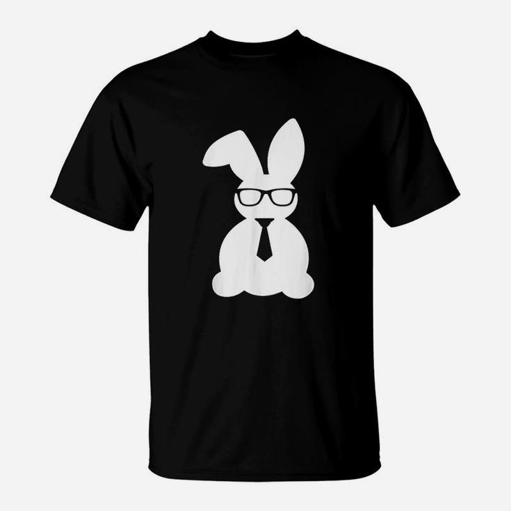 Cute Bunny Bow Tie T-Shirt