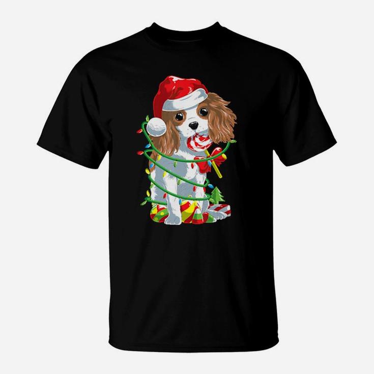 Cute Cavalier King Charles Spaniel Dog Christ T-Shirt
