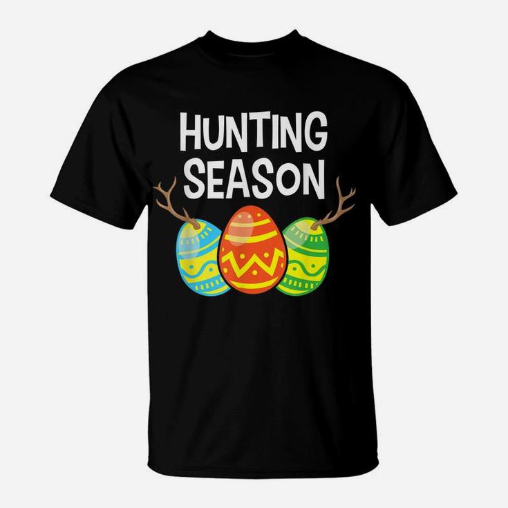 Cute Easter Egg Hunting Season Boys Girls Kids T-Shirt