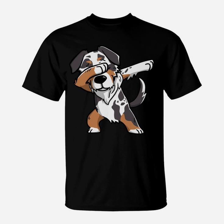 Dabbing Berger Australian Dab Dance Dog T-Shirt