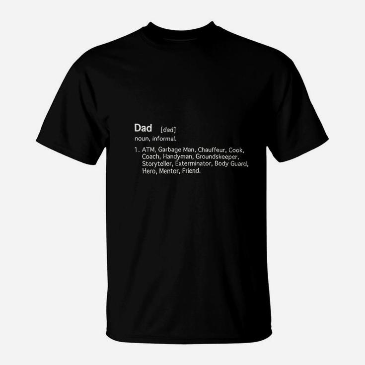 Dad Definition Fathers Day T-Shirt