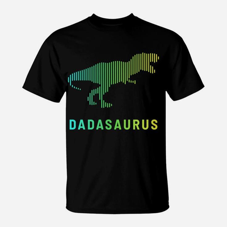 Dadasaurus Dinosaur Best Dad Daddy Saurus Rex Fathers Day T-Shirt