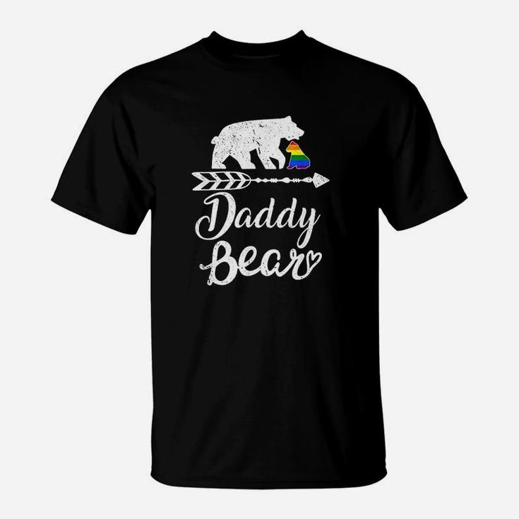 Daddy Bear Lgbt Rainbow Pride Gay Lesbian T-Shirt