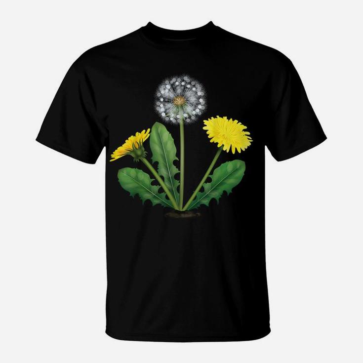 Dandelion Tshirt Summer Flower Shirt Love Plants Gardening T-Shirt