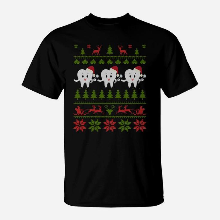 Dentist Ugly Christmas Sweatshirt Xmas Costume T-Shirt