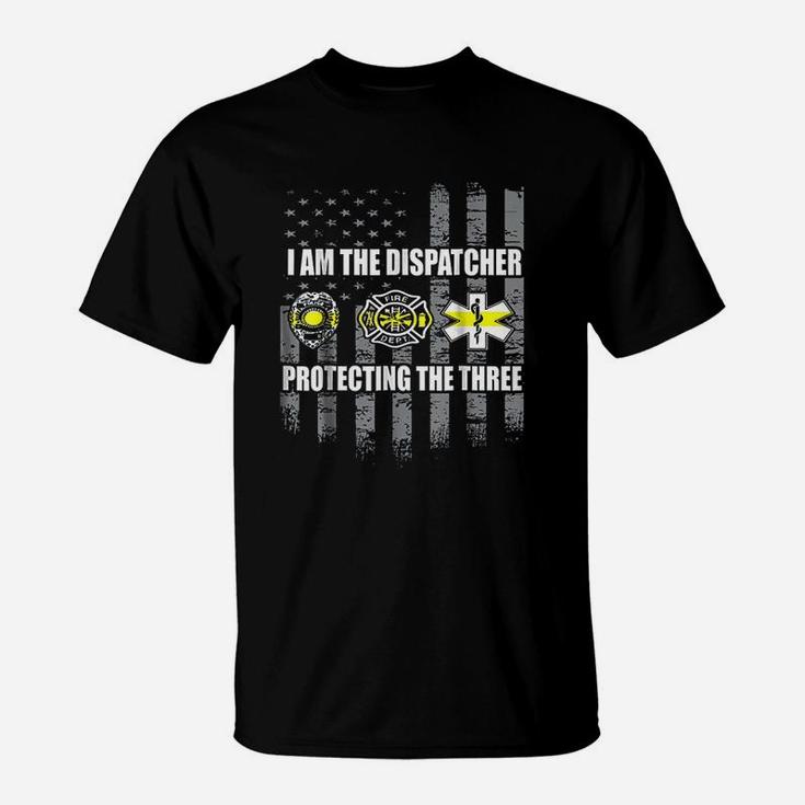 Dispatcher Protecting The Three T-Shirt