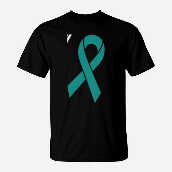 Dysautonomia Awareness Products Pots Ribbon Fighter Mom T-Shirt