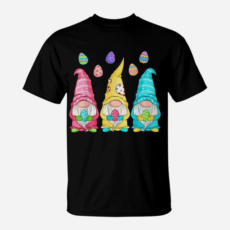 Easter Gnome Egg Hunting - Cute Gnomes Holding Easter Egg T-Shirt