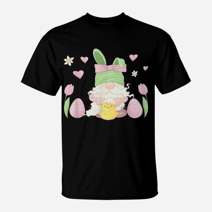Easter Gnomes With Bunny Ears - Pastel Spring - Cute Gnome T-Shirt