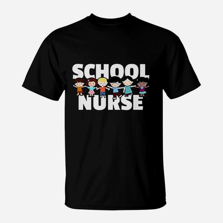 Elementary School Nurse Fun Back To School Nursing T-Shirt
