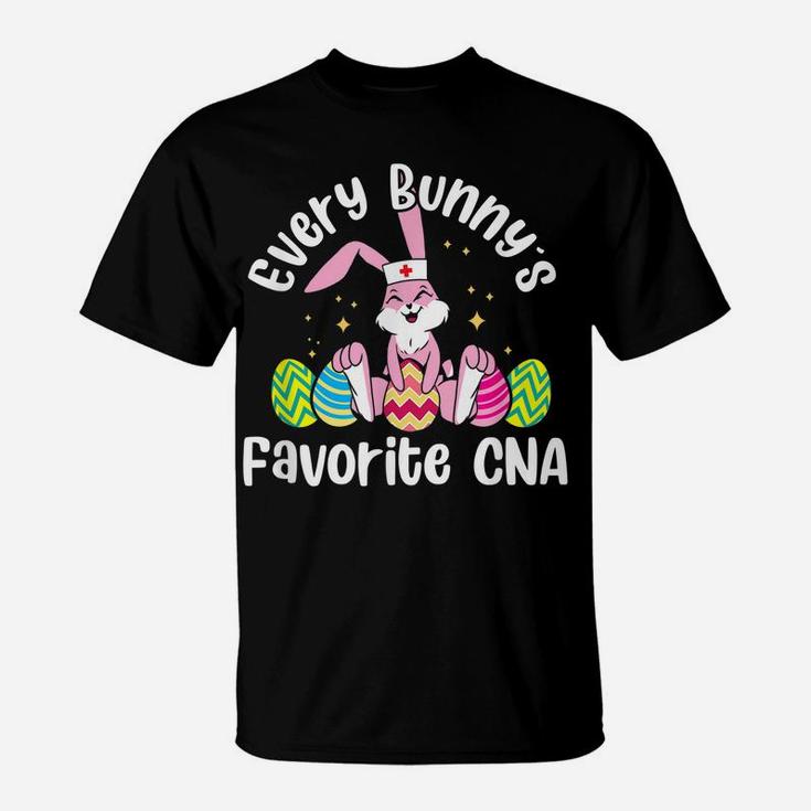Everybody Bunny's Favorite Cna Cute Easter Day Nurse T-Shirt