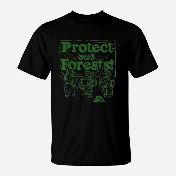 Ewoks Protect Our Forests Camp Graphic T-Shirt