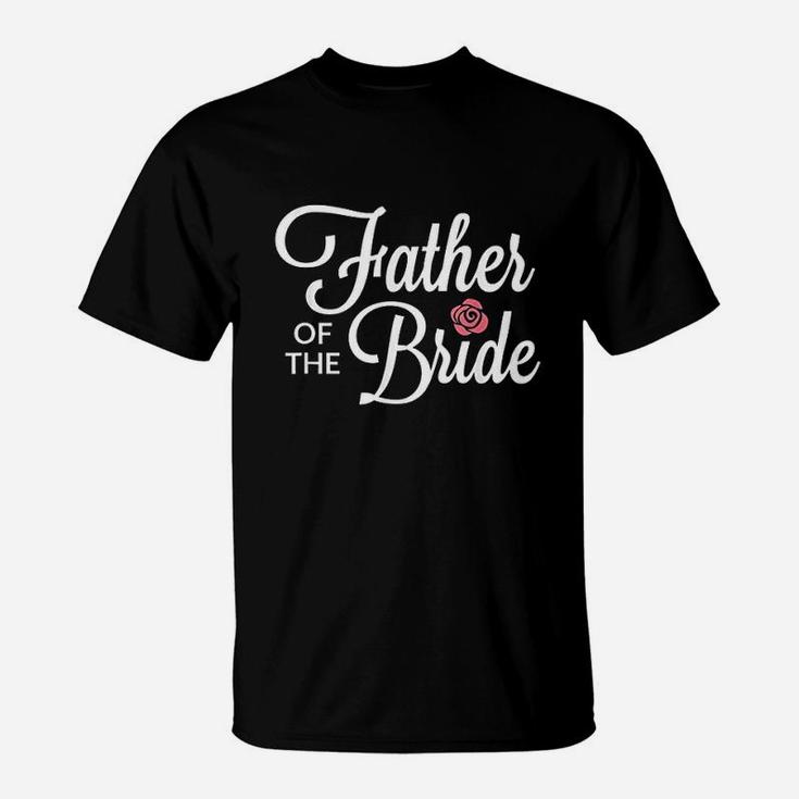 Father Of The Bride Wedding Party T-Shirt