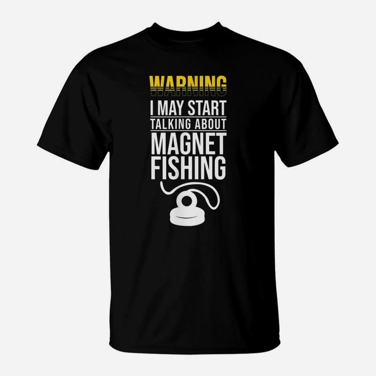 Fishing Magnet Kit Treasure Hunting Magnet Tools Shovel T-Shirt
