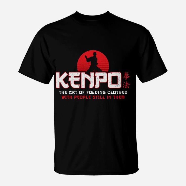 Folding Clothes - American Kenpo Karate - Karateka Gift T-Shirt