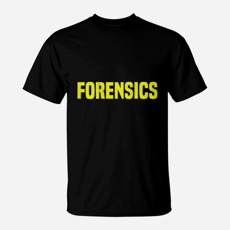 Forensics Crime T-Shirt