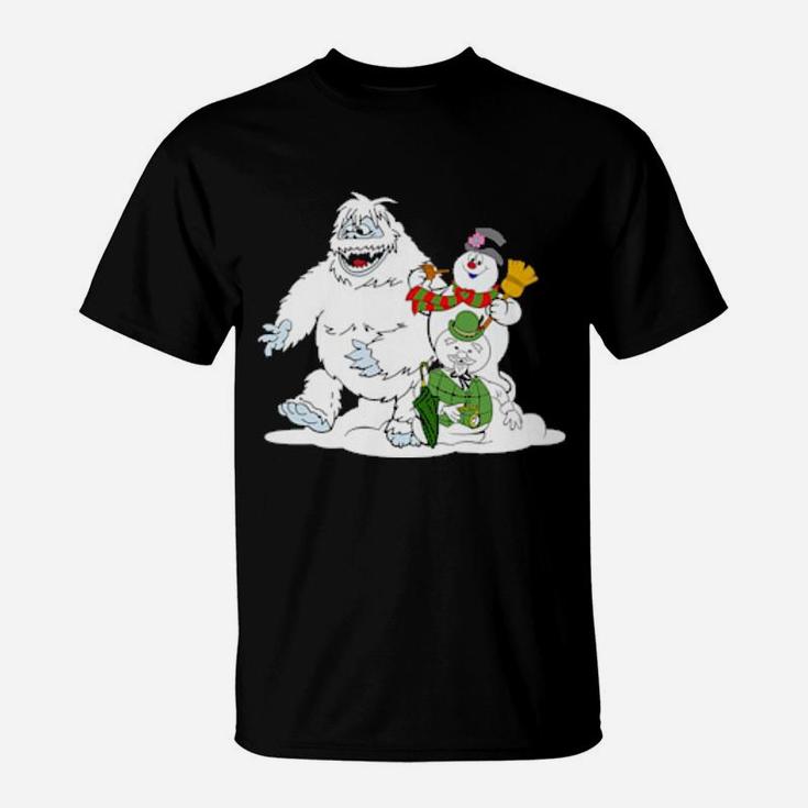 Frosty Bumble And Sam  The Snowmen T-Shirt