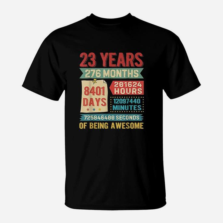 Funny 23 Years Old 276 Months 23Rd Birthday Gift Ideas T-Shirt