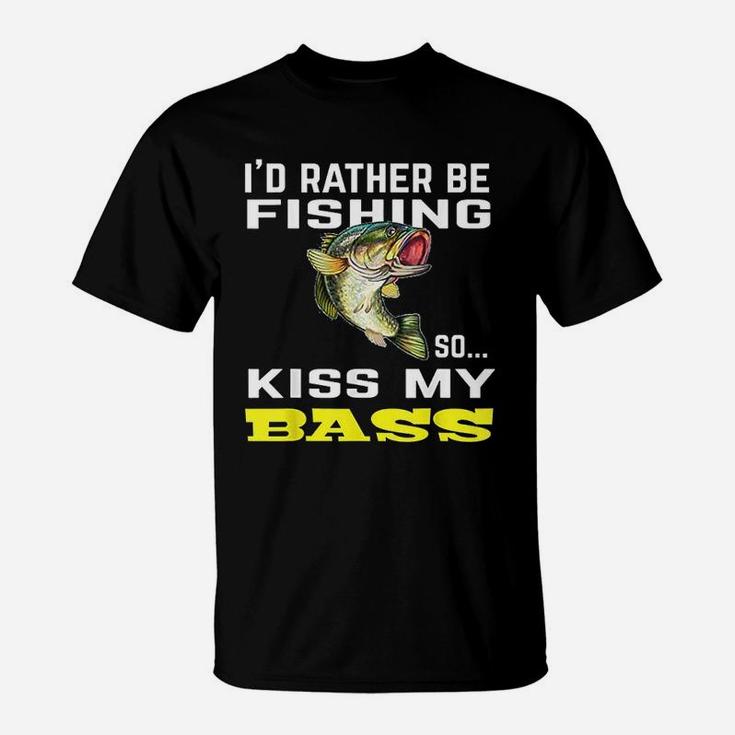 Funny Bass Lake Fishing For Fishing Loving Fisherman T-Shirt
