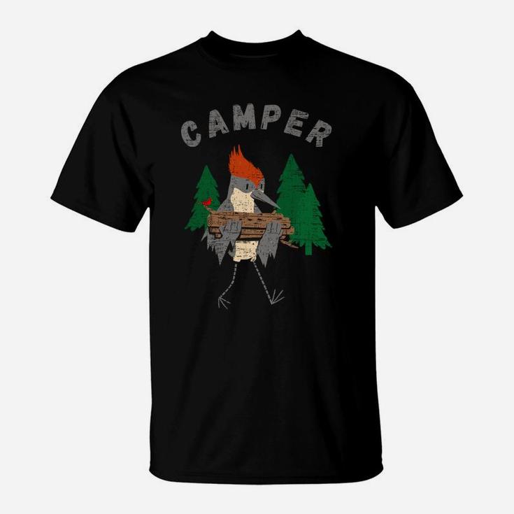 Funny Camping Bird Watcher T-Shirt