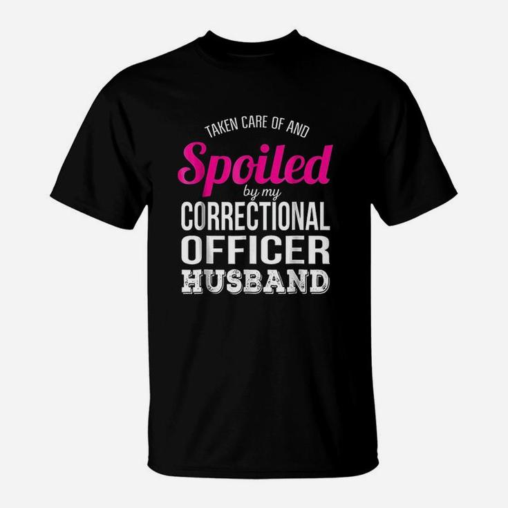 Funny Correctional Officer Wife T-Shirt