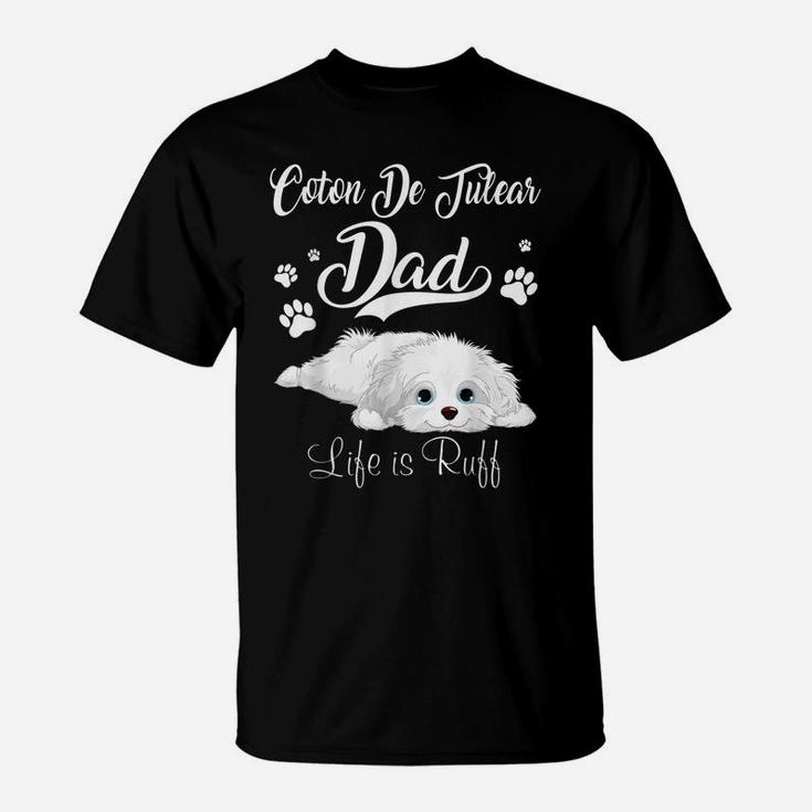 Funny Coton De Tulear Dad Father Day Lover Dog T-Shirt