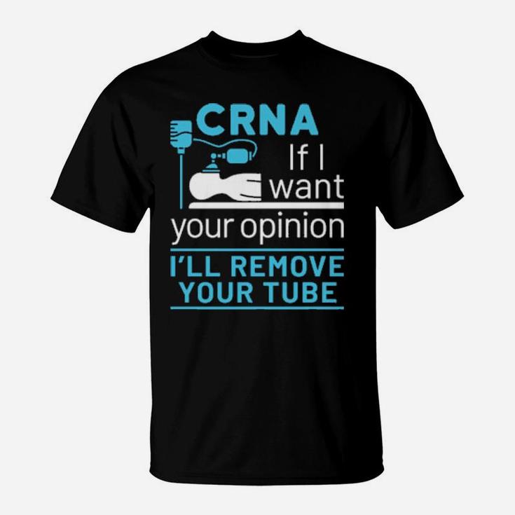 Funny Crna Certified Registered Nurse Anesthetist Nursing T-Shirt