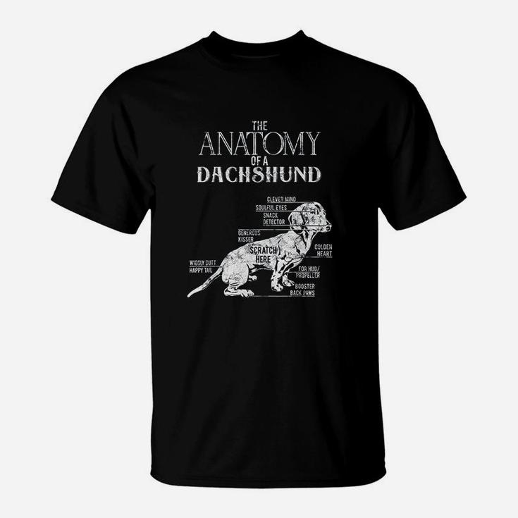 Funny Dachshund Design Outfit Dog Lover Gifts T-Shirt