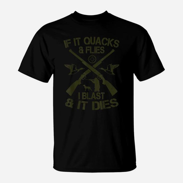 Funny Duck Hunting Outfits For A Duck Hunting Lover T-Shirt