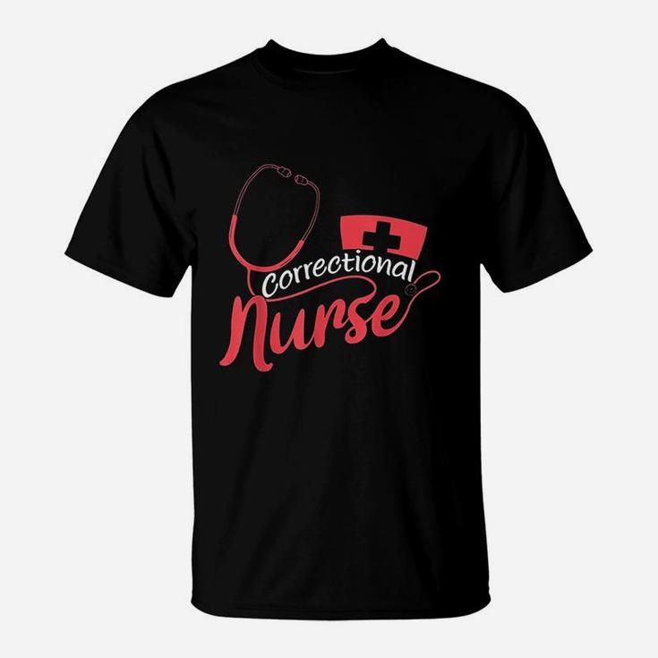 Funny Forensic Nursing Department Medical Correctional Nurse T-Shirt