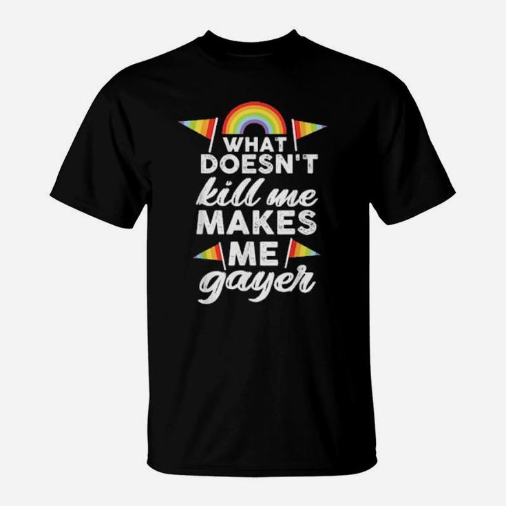 Funny Gay And Rainbow Flag T-Shirt