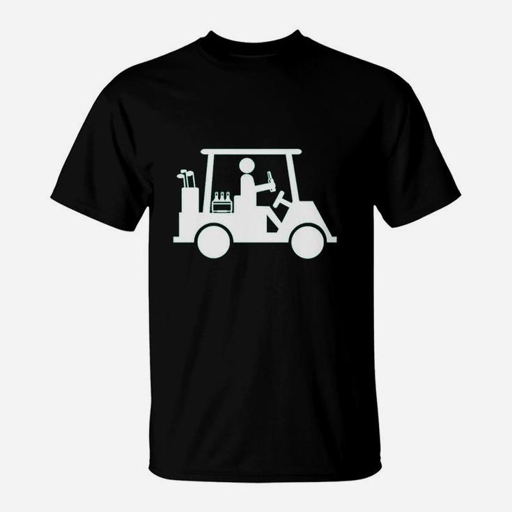 Funny Golf Beer Drinking Golfing T-Shirt