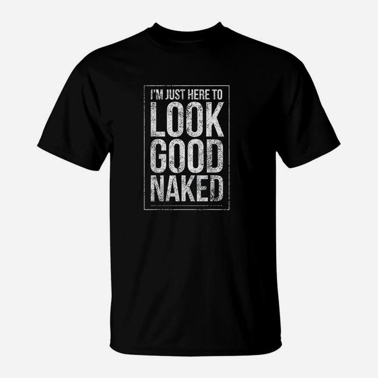 Funny Gym Workout Look Good Fitness Bodybuilder T-Shirt
